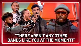 These four lads are REVIVING Boy Bands on The Voice! | Journey