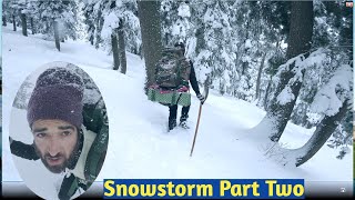 Danger😱3 Feet Deep Snow|Caught In An Avalanche Zone|Here Is What Happened|Solo Sahir|