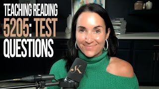 Teaching Reading 5205 Practice Test Questions | Kathleen Jasper