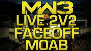 MW3 LIVE MOAB on 2v2 Face Off with Ali A