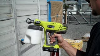 Ryobi 18 volt Pro Tip paint sprayer