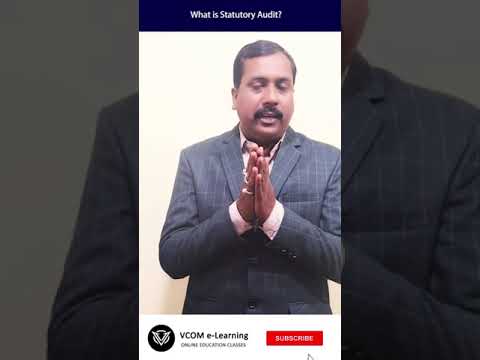 What is a statutory audit? – #Shortvideo – #Audit – #bishalsingh -Video@16