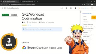 GKE Workload Optimization | #qwiklabs | #GSP769