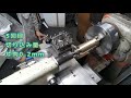 【黒苺】 ネジ加工【 汎用旋盤】lathe how to screw processing