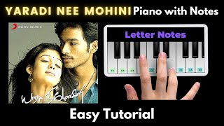 Yaaradi Nee Mohini BGM Piano Tutorial with Notes | Yuvan | Perfect Piano | 2020