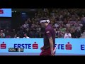 hot shot nishikori avoids break with crucial forehand winner in vienna 2018