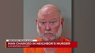 Man charged with shooting neighbor to death in Rutherford County