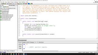 Void Methods, Conversion Example
