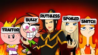 Most Hated Female Cartoon Characters