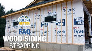 Strapping for Siding - Wood Siding FAQ