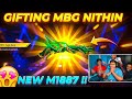 Gifting New M1887 Skin To MBG NITHIN - Free Fire Telugu - MBG ARMY