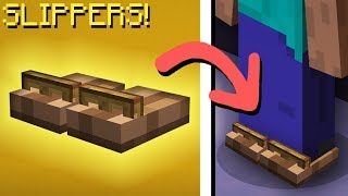 Minecraft | How to make a Realistic Slippers / Flip Flops