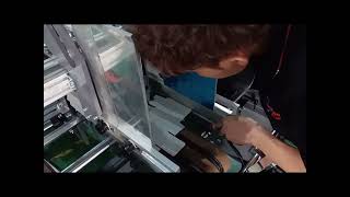 ZH-700XAG Automatic Folder Gluer Crash Lock Bottom \u0026 Prefold (Modular)  adjustment and setup video