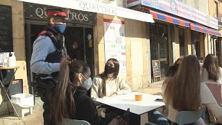 Els Mossos intensifiquen el control de les terrasses