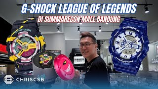 Cek Koleksi G-SHOCK League of Legends, CASIO, EDIFICE di Summarecon Mall Bandung!