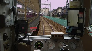 【BVE5】阪急箕面線 夕方ラッシュ 石橋行き 3000系(他列車実装)