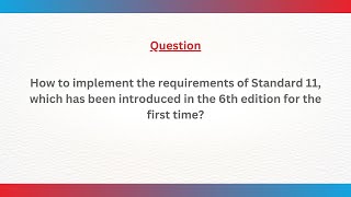 DISHA QnA: Implementation of Standard AAC 11 | NABH 6th Edition