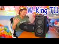 W King T11 party boombox and Karaoke machine review vs T9, Stormbox Blast and Boombox 3.