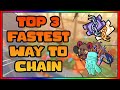 *NEW* Top 3 Fastest Ways To Chain - Doodle World | Roblox