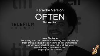 The Weeknd - Often (Karaoke Version)