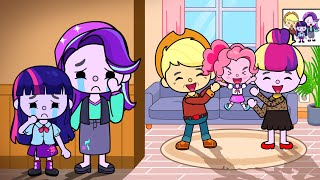 Equestria Girl But My Father Has A Secret Family | My Little Pony In Toca Life World | Toca Boca