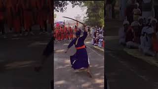 amazing kirpan farrai (Shamsher Singh) #gatka #shorts #viral #flips