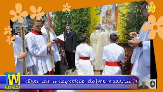 Boże Ciało - procesja ulicami Zduńskiej Woli, 31.05. 2018 r.; TvM