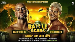 THE ONE STAR BRAD ATTITUDE VS THE HOLLYWOOD HUNK RYAN NEMETH * @AMLWrestling 7.28.24 * FULL MATCH