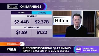 Travel demand: Hilton ‘not seeing any cracks in bookings,’ CFO says