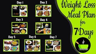 7 Indian Meal Plan To Lose Weight Fast | HOW TO LOSE WEIGHT FAST 10Kg In 10 Days | Indian Diet Plan