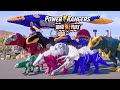 Power Rangers Dino Fury Zords: Dinomigo, Tiger Lance, Tricera Blade, Ankylo Battle and Showcase