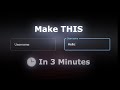 Make Material Design's Text Field with Pure HTML and CSS in 3 Minutes!