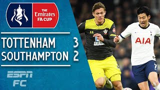 Tottenham 3-2 Southampton: Son Heung-min the hero for Spurs | FA Cup Highlights
