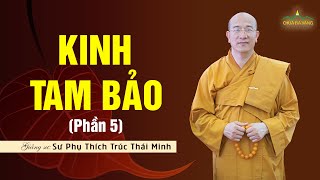 "Kinh Tam Bảo" (phần 5) | Sư Phụ Thích Trúc Thái Minh