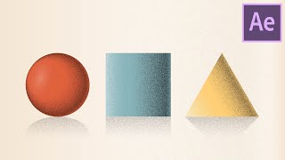 Gradient Grain Texture Effect | After Effects Tutorial