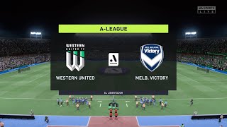 FIFA 22 | Western United vs Melbourne Victory - A- League | Gameplay