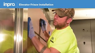 Ascend Elevator - Frieze Installation