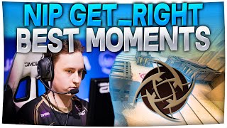 CS:GO - Best of GeT_RiGhT (Insane Pro Clutches, Aces, Spraydowns \u0026 More!)