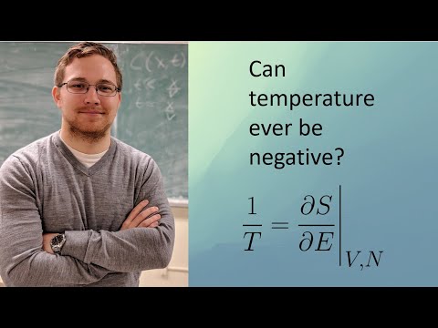 Is temperature always positive Kelvin?
