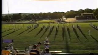 Lemon-Monroe H.S. Marching Band pregame Fall 1997