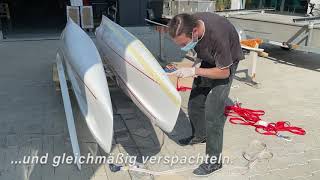 TOPCAT Attaching keel shoes