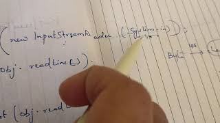 Reading console input # java lecture 33