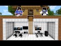 SECRET GAMING ROOM of Habitat in Omo Village | Minecraft