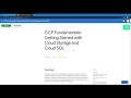 Getting Started with Cloud Storage and Cloud SQL on GCP