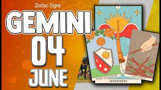 🤩𝐘𝐎𝐔 𝐃𝐈𝐒𝐂𝐎𝐕𝐄𝐑 𝐒𝐎𝐌𝐄𝐓𝐇𝐈𝐍𝐆 𝐈𝐍𝐂𝐑𝐄𝐃𝐈𝐁𝐋𝐄 𝐓𝐎𝐃𝐀𝐘 🌞 gemini ♊ HOROSCOPE FOR TODAY JUNE 4 2026🔮 HOROSCOPE DAILY