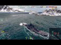 battleship flandre 7 kills u0026 133k damage world of warships gameplay