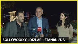 Bakan Ersoy, Bollywood Sinemasının Yıldızlarını Çırağan Sarayı'nda Konuk Etti