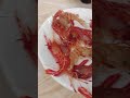 비싼 독도새우 손질하기 How to eat expensive Korean Dokdo shrimp