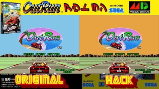 OutRun - Arcade Colors Hack (Mega Drive/Genesis) Goal A