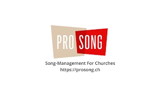 ProSong Tutorial 00 – Basics